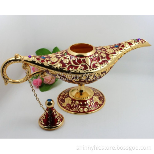 Shinny Gifts Legend Fary Tale Aladdin Magic Lamp Light Pot Wedding Gift